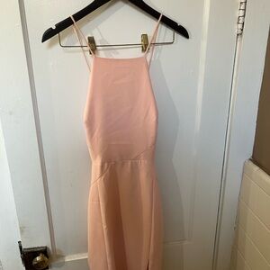 Endless Rose Blush Pink Spaghetti Strap Dress – Size Medium